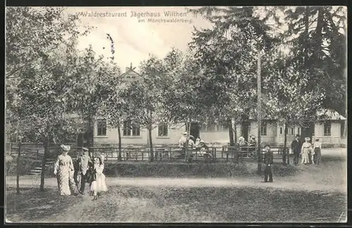 AK Wilthen, Waldrestaurant Jägerhaus am Mönchswalderberg