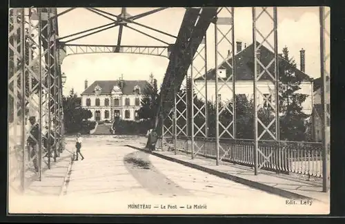 AK Monétéau, Le Pont, La Mairié