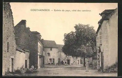 AK Coutarnoux, Entrée du Pays, côte des carriéres