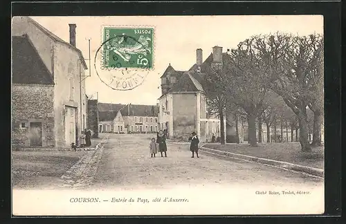 AK Courson, Entrée du Pays, côté d`Auxerre