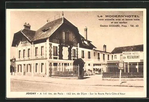 AK Joigny, Le Modern`Hotel