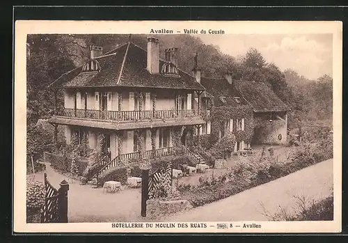 AK Avallon, Vallee du Cousin, Hotellerie du Moulin des Ruats