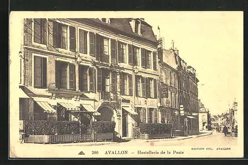 AK Avallon, Hostellerie de la Poste