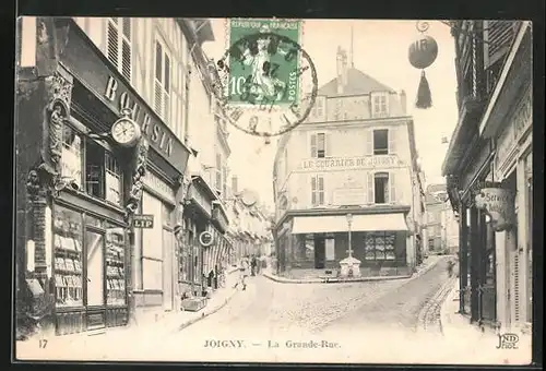 AK Joigny, La Grande-Rue, Maison Boursin