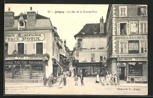 AK Joigny, Le Bas de la Grande-Rue