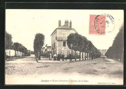 AK Joigny, Route d`Auxerre, Avenue de la Gare