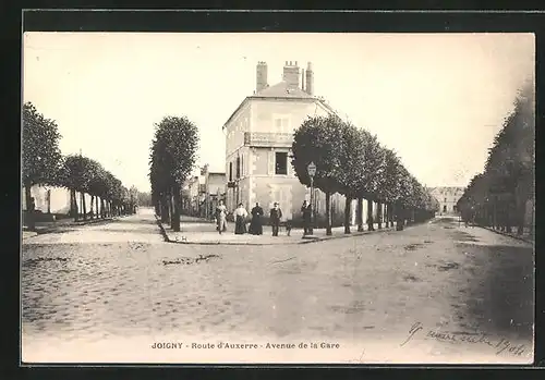 AK Joigny, Route d`Auxerre, Avenue de la Gare