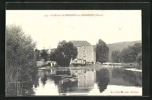 AK Perrigny-sur-Armancon, Le Moulin