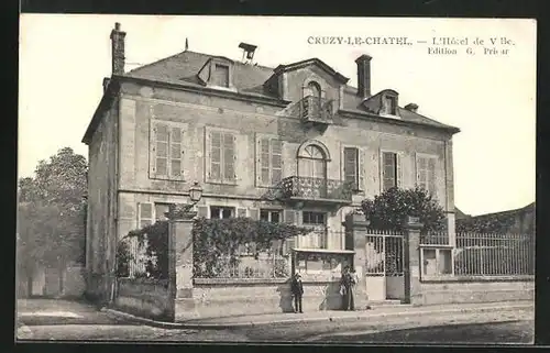 AK Cruzy-le-Chatel, L`Hotel de Ville