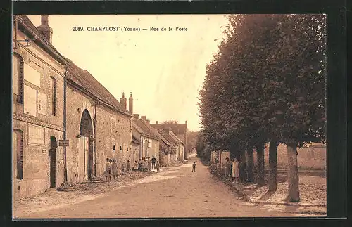 AK Champlost, Rue de la Poste