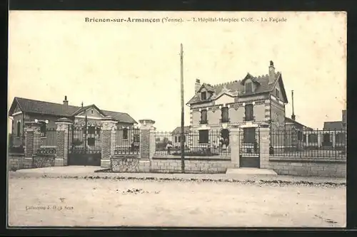 AK Brienon-sur-Armancon, L Hopital-Hospice Civil, La Facade