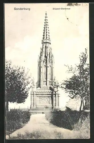 AK Sonderburg, Düppel-Denkmal