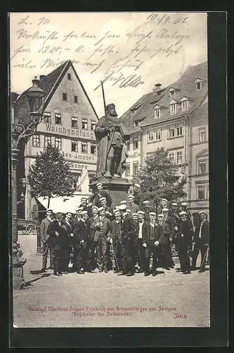 AK Jena, Denkmal Churfürst Johann Friedrich des Grossmütigen von Sachsen