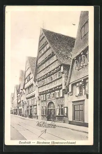 AK Osnabrück, Renaissancehäuser in der Bierstrasse