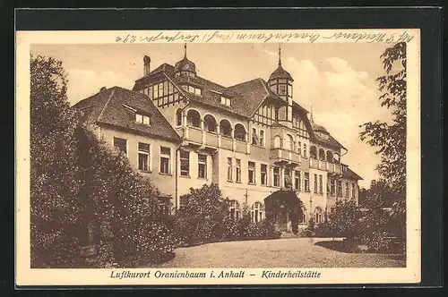 AK Oranienbaum i. Anh., Kinderheilstätte