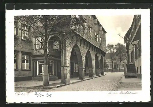 AK Soest i. W., An der Marktstrasse