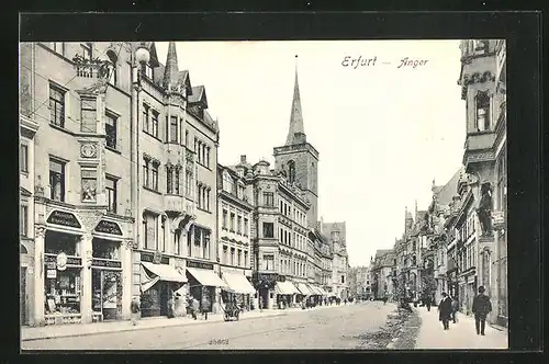 AK Erfurt, Anger mit Kirche