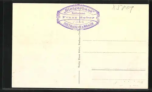 AK Tambach-Dietharz, Restaurant Steigerhaus