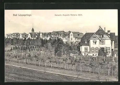 AK Bad Lippspringe, Kaiser Auguste Victoria-Stift