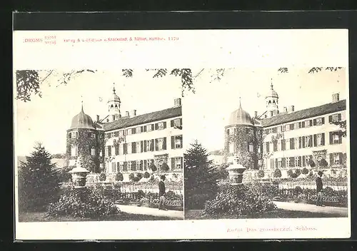 Stereo-AK Eutin, grossherzogl. Schloss