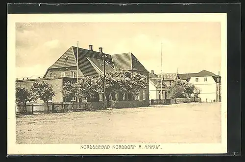 AK Norddorf a. Amrum, Dorfstrasse