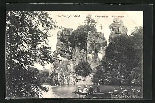 AK Horn-Bad Meinberg, Wasserseite der Externsteine