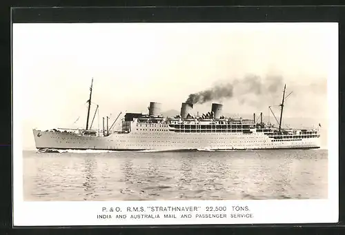 AK Passagierschiff P.&O. RMS Strathnaver