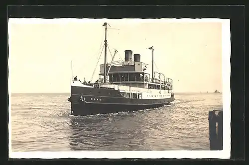 AK Passagierschiff Bubenday, an Bord auf Hoher See des Turbinen-Dampfers Kaiser