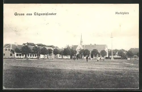 AK Lügumkloster, Blick auf den Marktplatz