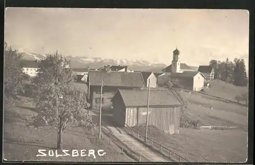 AK Sulzberg, Gesamtansicht mit Kirche