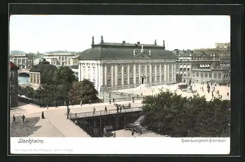 AK Stockholm, Riddarhustorget och Riddarhuset