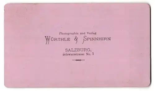 Fotografie Würthle & Spinnhirn, Salzburg, Ansicht Salzburg, Stadt von Mülln gesehen