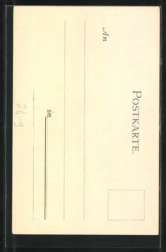 Künstler-AK Karl Mutter: Nürnberg, Strasse am Dürerhaus