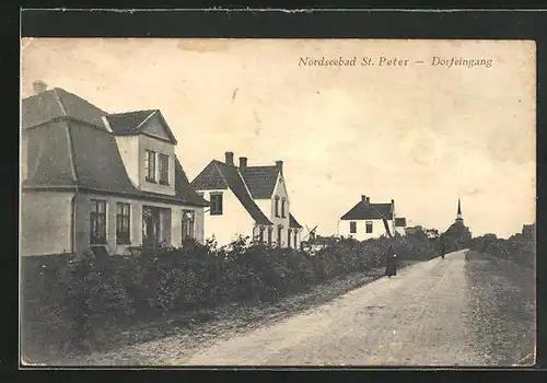 AK St. Peter, Dorfeingang des Nordseebads