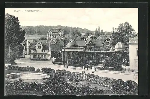 AK Bad Liebenstein, Blick auf den Ort