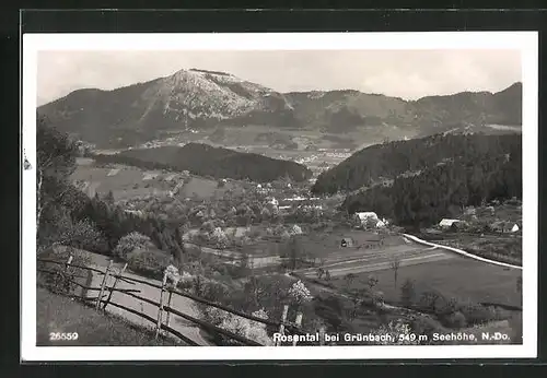 AK Grünbach am Schneeberg, Rosental