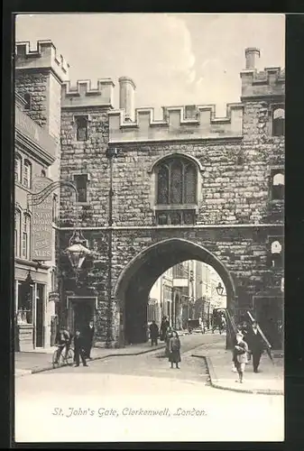 AK London-Clerkenwell, St. John`s Gate