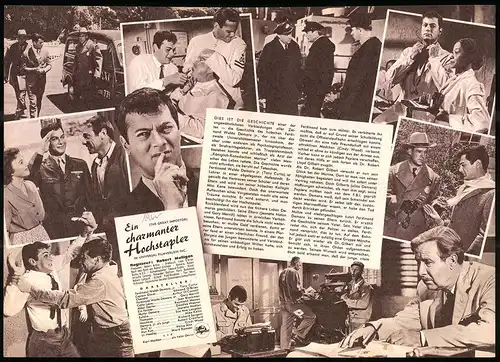 Filmprogramm IFB Nr. 5637, Ein charmanter Hochstapler, Tony Curtis, Edmond O`Brien, Regie: Robert Mulligan