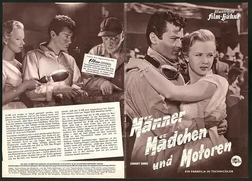 Filmprogramm IFB Nr. 4031, Männer, Mädchen und Motoren, Tony Curtis, Piper Laurie, Regie: George Sherman