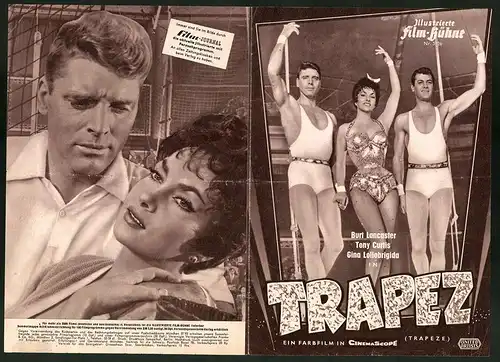 Filmprogramm IFB Nr. 3526, Trapez, Burt Lancaster, Gina Lollobrigida, Regie: Sir Carol Reed