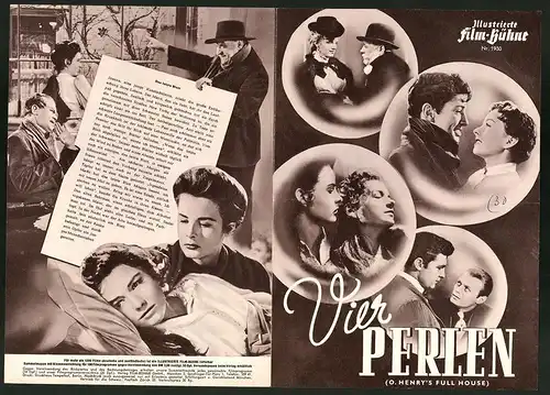 Filmprogramm IFB Nr. 1930, Vier Perlen, Jeanne Crain, Farly Granger, Regie: Henry King