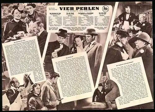 Filmprogramm IFB Nr. 1930, Vier Perlen, Jeanne Crain, Farly Granger, Regie: Henry King