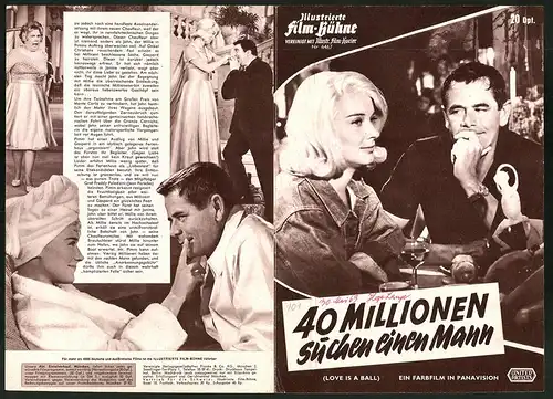 Filmprogramm IFB Nr. 6467, 40 Millionen suchen einen Mann, Glenn Ford, Hope Lange, Regie: David Swift