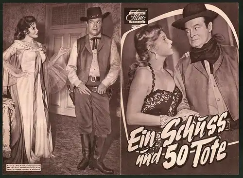 Filmprogramm DNF Nr. 4517, Ein Schuss und 50 Tote, Bob Hope, Rhonda Fleming, Regie: Norman McLeod