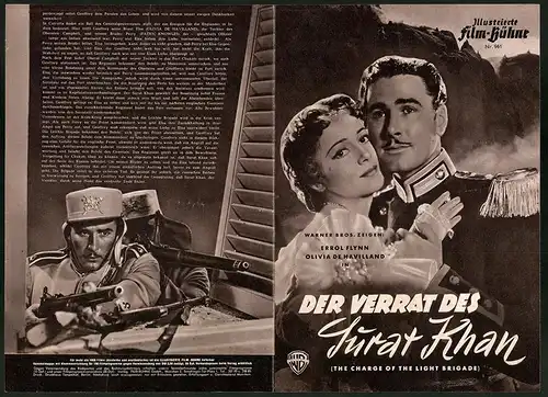 Filmprogramm IFB Nr. 961, Der Verrat des Surat Khan, Errol Flynn, Olivia de Havilland, Regie: Michael Curtiz