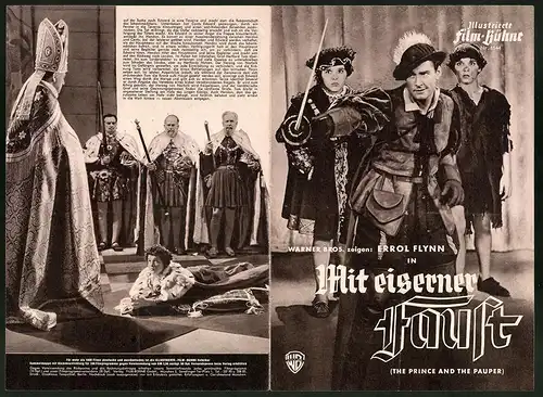Filmprogramm IFB Nr. 1144, Mit eiserner Faust, Errol Flynn, Claude Rains, Regie: William Keighley