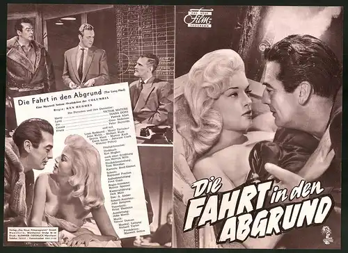 Filmprogramm DNF, Die Fahrt in den Abgrund, Victor Mature, Diana Dors, Regie: Ken Hughes