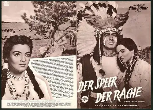 Filmprogramm IFB Nr. 2874, Der Speer der Rache, Victor Mature, Suzan Ball, Regie: George Sherman