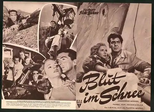 Filmprogramm IFB Nr. 2588, Blut im Schnee, Victor Mature, Piper Laurie, Regie: Louis King