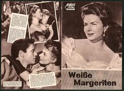 Filmprogramm DNF, Weisse Margeriten, Ingrid Bergman, Jean Marais, Regie: Jean Renoir